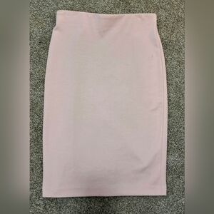 Philosophy Light Pink Pencil Skirt